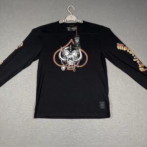 Motorhead Shirt Men Medium Black Roark Run Amok Mathis Ace Of Spades Long Sleeve